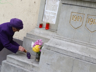 Az első világháború áldozatainak emlékére - fotó: Ónodi Zoltán