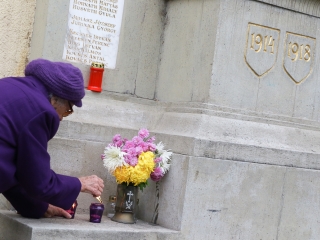 Az első világháború áldozatainak emlékére - fotó: Ónodi Zoltán