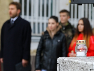 Az első világháború áldozatainak emlékére - fotó: Ónodi Zoltán