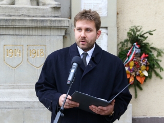 Az első világháború áldozatainak emlékére - fotó: Ónodi Zoltán