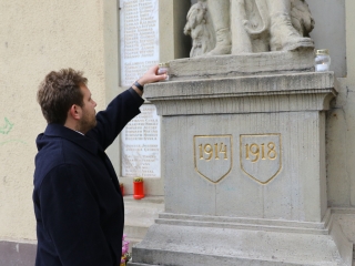 Az első világháború áldozatainak emlékére - fotó: Ónodi Zoltán