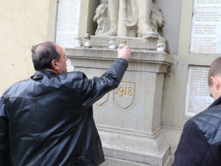 Az első világháború áldozatainak emlékére - fotó: Ónodi Zoltán