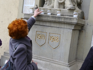 Az első világháború áldozatainak emlékére - fotó: Ónodi Zoltán