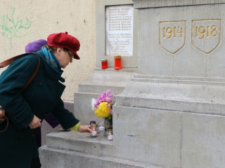 Az első világháború áldozatainak emlékére - fotó: Ónodi Zoltán