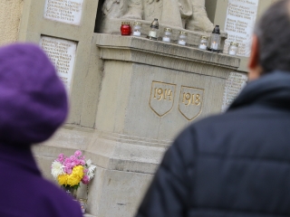 Az első világháború áldozatainak emlékére - fotó: Ónodi Zoltán