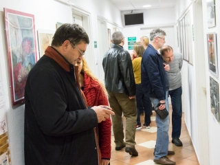 Tizennégy alkotó kiállítása - fotó: Ónodi Zoltán