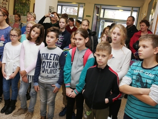 Rajzverseny a Petőfiben - fotó: Sándor Judit