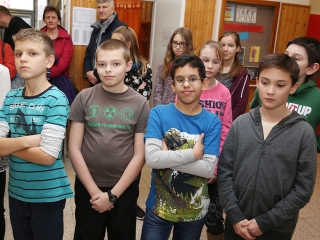 Rajzverseny a Petőfiben - fotó: Sándor Judit