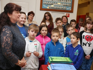 Rajzverseny a Petőfiben - fotó: Sándor Judit