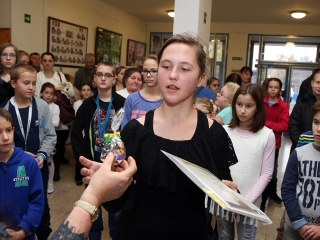 Rajzverseny a Petőfiben - fotó: Sándor Judit