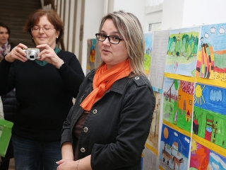 Rajzverseny a Petőfiben - fotó: Sándor Judit