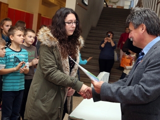 Rajzverseny a Petőfiben - fotó: Sándor Judit