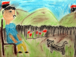 Rajzverseny a Petőfiben - fotó: Sándor Judit