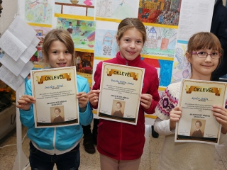 Rajzverseny a Petőfiben - fotó: Sándor Judit