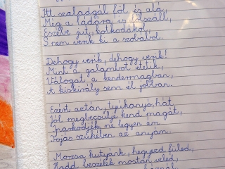 Rajzverseny a Petőfiben - fotó: Sándor Judit