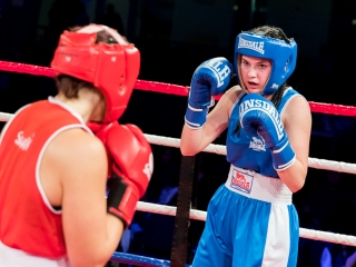 Bokszgála az egyetemi sportcsarnokban - fotó: Ónodi Zoltán