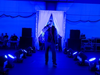 Bokszgála az egyetemi sportcsarnokban - fotó: Ónodi Zoltán