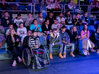 Bokszgála az egyetemi sportcsarnokban - fotó: Ónodi Zoltán