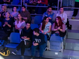 Bokszgála az egyetemi sportcsarnokban - fotó: Ónodi Zoltán