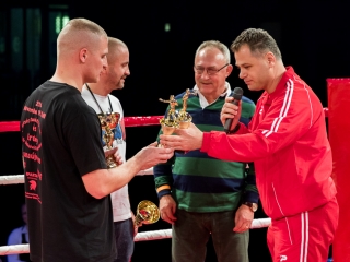 Bokszgála az egyetemi sportcsarnokban - fotó: Ónodi Zoltán