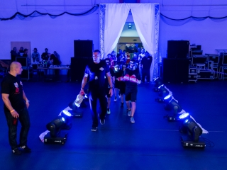 Bokszgála az egyetemi sportcsarnokban - fotó: Ónodi Zoltán