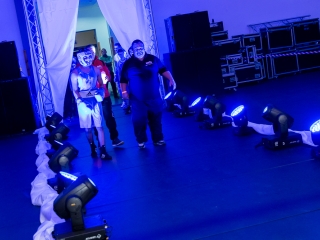 Bokszgála az egyetemi sportcsarnokban - fotó: Ónodi Zoltán