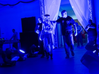 Bokszgála az egyetemi sportcsarnokban - fotó: Ónodi Zoltán