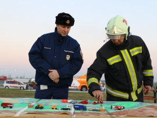 Katasztrófavédelmi gyakorlat - fotó: Ónodi Zoltán