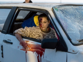 Katasztrófavédelmi gyakorlat - fotó: Ónodi Zoltán