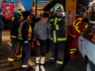 Katasztrófavédelmi gyakorlat - fotó: Ónodi Zoltán