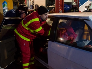 Katasztrófavédelmi gyakorlat - fotó: Ónodi Zoltán