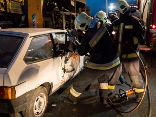 Katasztrófavédelmi gyakorlat - fotó: Ónodi Zoltán