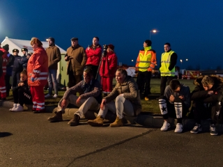 Katasztrófavédelmi gyakorlat - fotó: Ónodi Zoltán