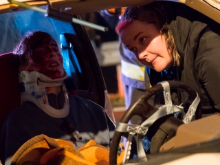 Katasztrófavédelmi gyakorlat - fotó: Ónodi Zoltán