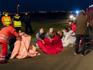 Katasztrófavédelmi gyakorlat - fotó: Ónodi Zoltán