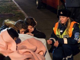 Katasztrófavédelmi gyakorlat - fotó: Ónodi Zoltán