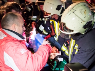 Katasztrófavédelmi gyakorlat - fotó: Ónodi Zoltán