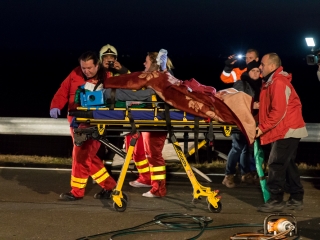 Katasztrófavédelmi gyakorlat - fotó: Ónodi Zoltán