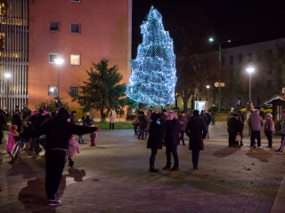 Az Adventi Forgatag nyitónapja - fotó: Ónodi Zoltán