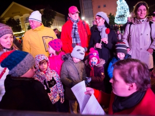 Az Adventi Forgatag nyitónapja - fotó: Ónodi Zoltán