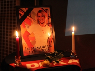 Kulcsár Anitára emlékeztünk - fotó: Ónodi Zoltán