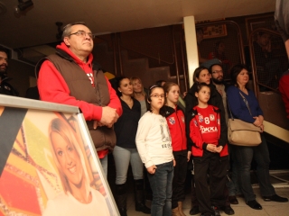 Kulcsár Anitára emlékeztünk - fotó: Ónodi Zoltán