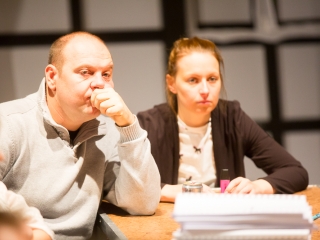 Új darabot kezdtek próbálni a Bartókban - fotó: Ónodi Zoltán