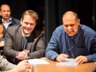 Új darabot kezdtek próbálni a Bartókban - fotó: Ónodi Zoltán