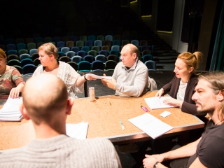 Új darabot kezdtek próbálni a Bartókban - fotó: Ónodi Zoltán