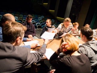 Új darabot kezdtek próbálni a Bartókban - fotó: Ónodi Zoltán