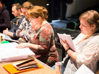 Új darabot kezdtek próbálni a Bartókban - fotó: Ónodi Zoltán