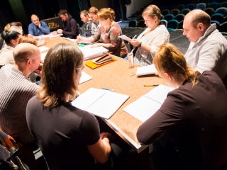 Új darabot kezdtek próbálni a Bartókban - fotó: Ónodi Zoltán