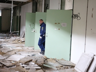 Lezárták a zöld SZTK-t - fotó: Sándor Judit