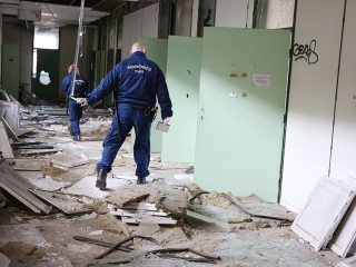 Lezárták a zöld SZTK-t - fotó: Sándor Judit